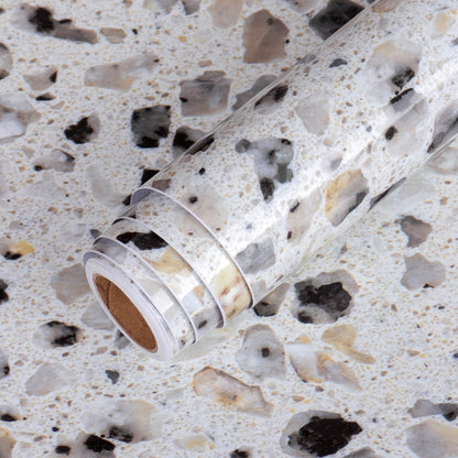 Vardi Dante MarmerLook - Magnifique Décoration pour Chaque Surface ! Résistant à l'Eau & à l'Huile