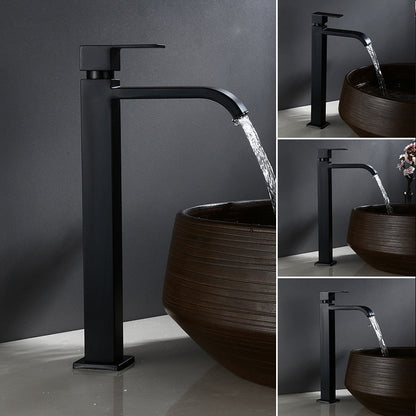 MatteBlack – Robinetterie Noire Mate pour Vasque à Eau Froide