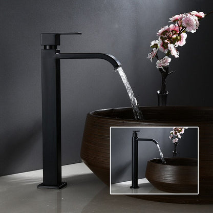 MatteBlack – Robinetterie Noire Mate pour Vasque à Eau Froide
