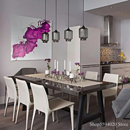 Suspension Nordique en Verre | Luminaire Élégant pour Décoration Intérieure