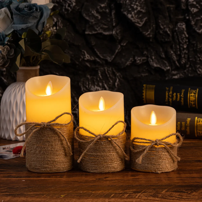 Flameless Block Candles - Bougies sans Flamme