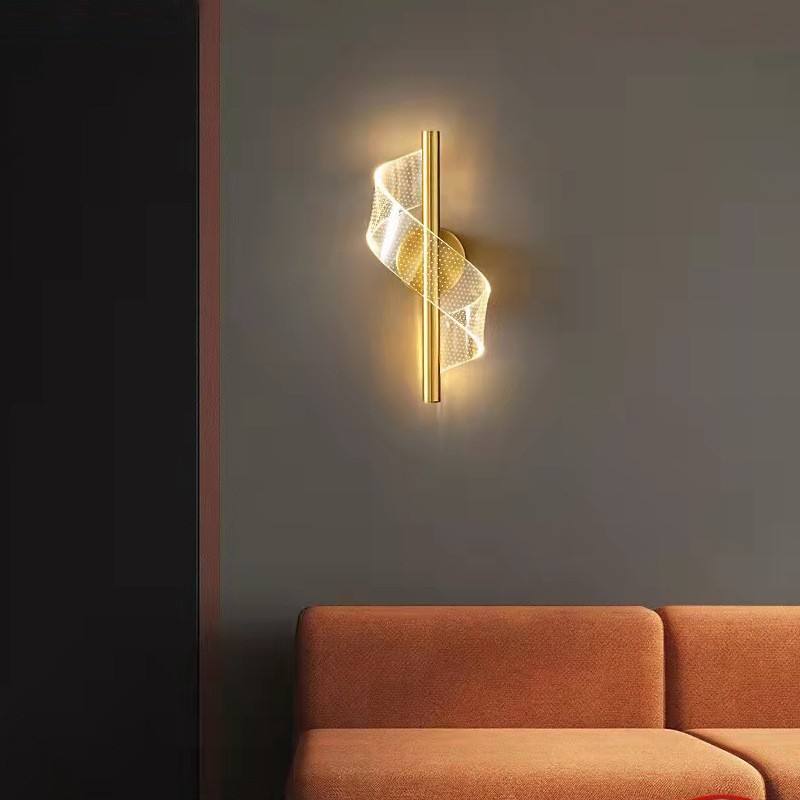 Glasspilar Luxueuse Lampe Murale avec Chandelier en Verre Apportez Élégance et Style à Votre Intérieur