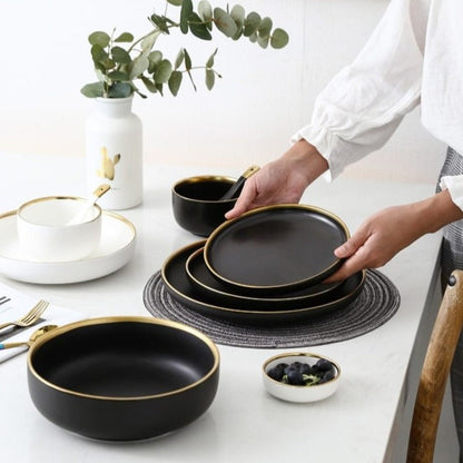 Collection de vaisselle Osiris – Élégance intemporelle en porcelaine fine