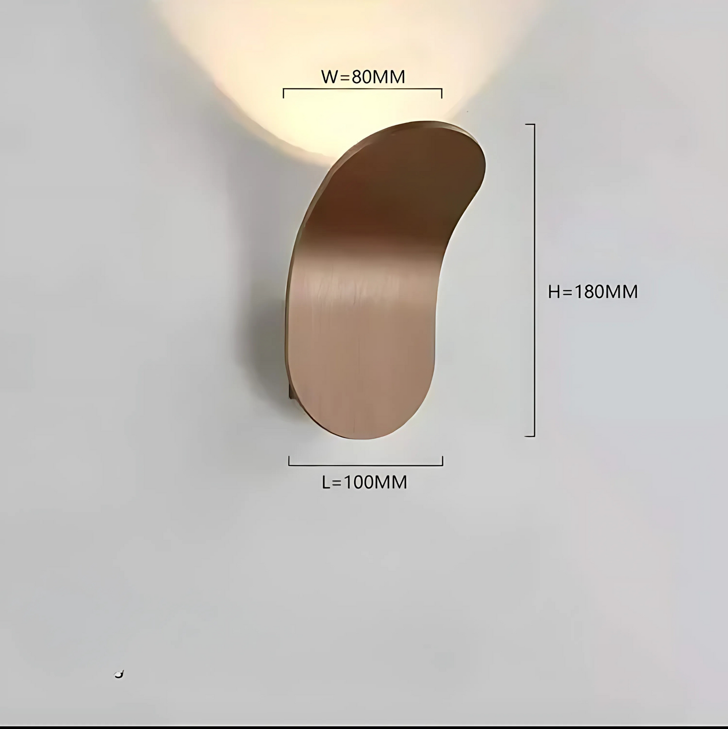 Applique Murale Kallio, Métal Brossé, LED 3000–6000K