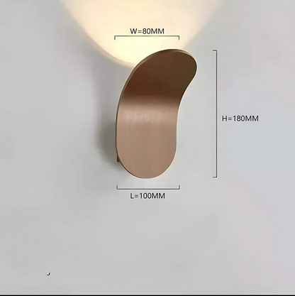 Applique Murale Kallio, Métal Brossé, LED 3000–6000K