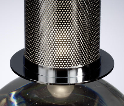 Suspension Globe Cristal – Laiton Doré Moderne