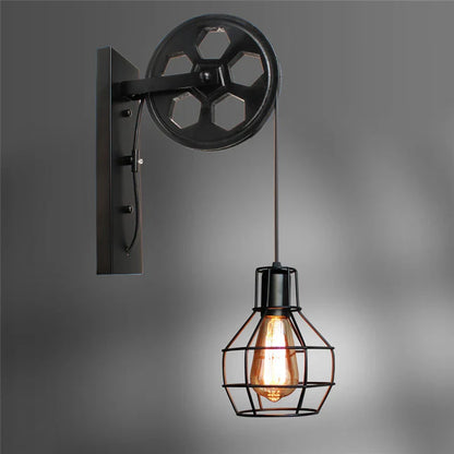 Applique Murale Vintage LED, Design Rétro pour Intérieur
