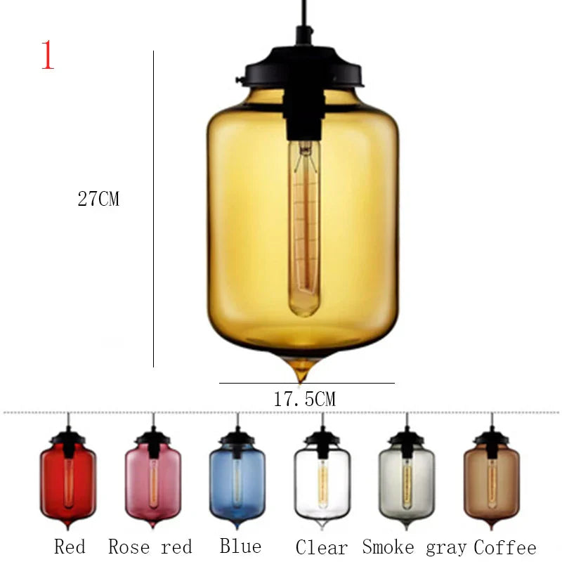 Suspension Nordique en Verre | Luminaire Élégant pour Décoration Intérieure