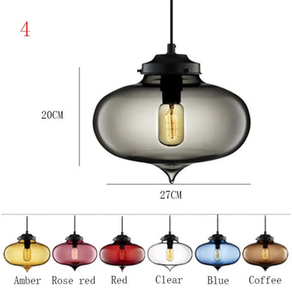 Suspension Nordique en Verre | Luminaire Élégant pour Décoration Intérieure