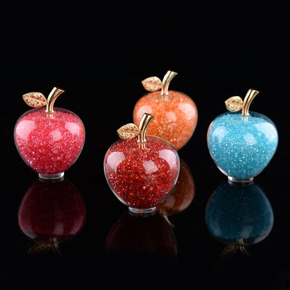 Pomme Décorative Cristal Verre Fait Main