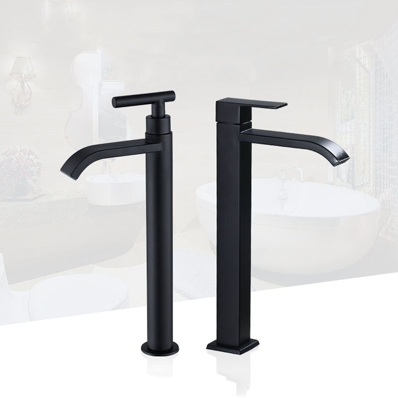 MatteBlack – Robinetterie Noire Mate pour Vasque à Eau Froide
