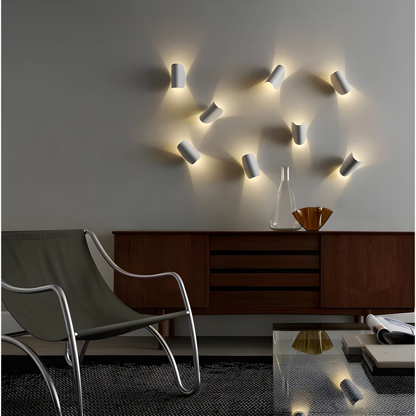 BrightLine Light | Applique Murale LED Moderne | Idéale pour la Décoration Intérieure