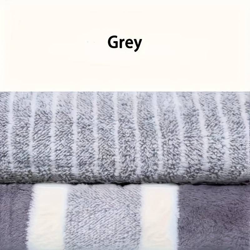 VeluSoft – Lot de 8 Serviettes de Bain Luxe en Coral Fleece Ultra Doux