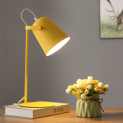 Lampe de Bureau Macaron | Lampe Nordic Ajustable | Éclairage Moderne et Fonctionnel
