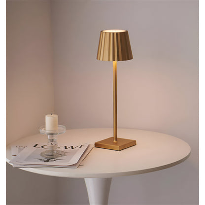 LuminaTouch - Lampe de Table Sans Fil Rechargeable et Étanche avec Contrôle Tactile