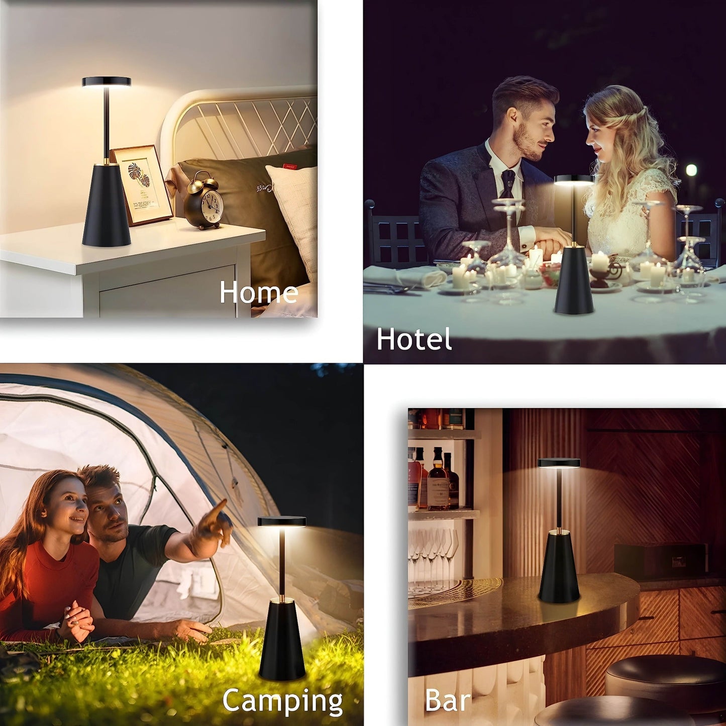 Sleek Lamp - Lampe de Table Sans Fil pour un Ambiance Moderne et Élégante