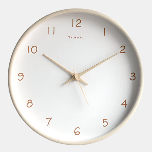 Horloge Murale Silencieuse, Design Minimaliste