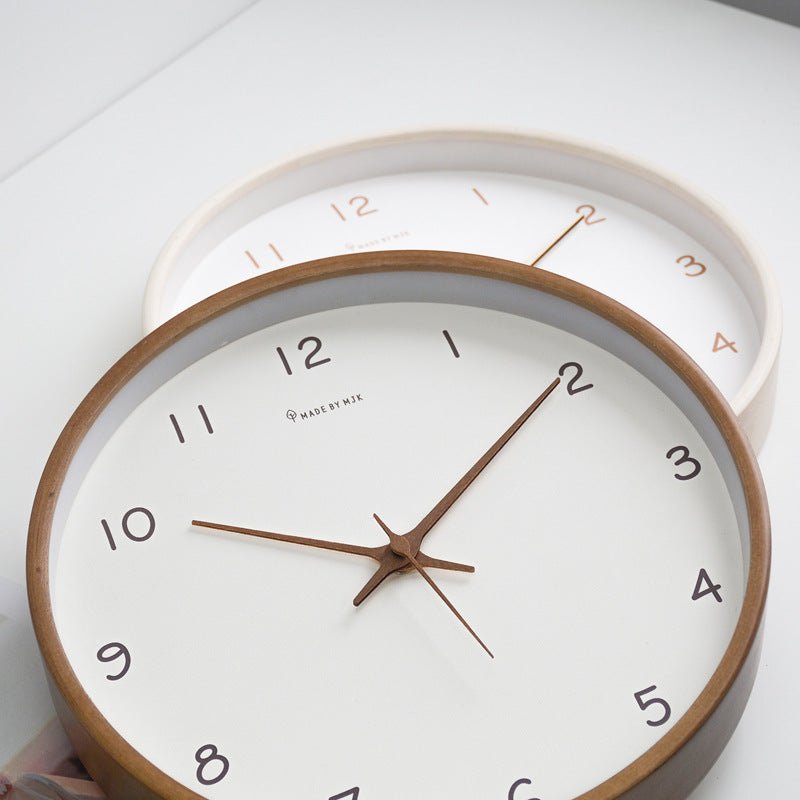 Horloge Murale Silencieuse, Design Minimaliste