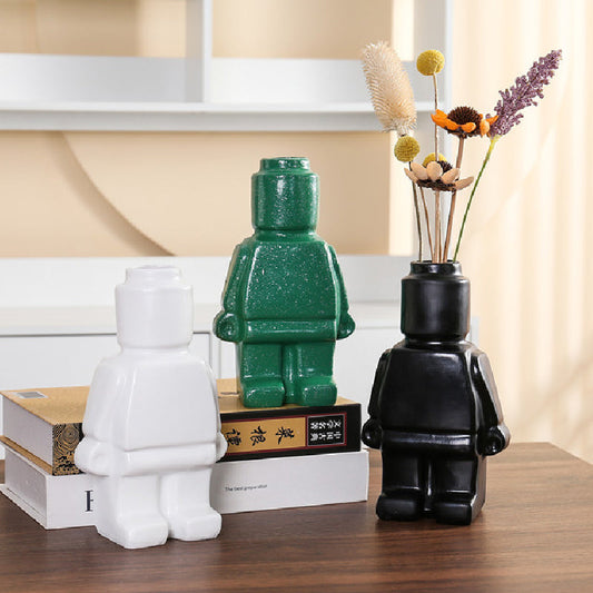 PixelGrow | Jardinière en Briques avec Robot Intégré