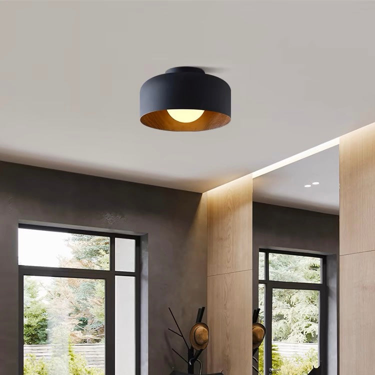 Simple – Plafonnier Métallique Minimaliste et Moderne