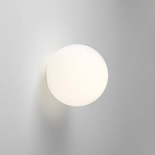 Applique Murale LED Verre Mat, Ø12–20cm, 2700–4000K