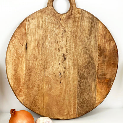 Planche à Découper Bois de Manguier avec Anneau