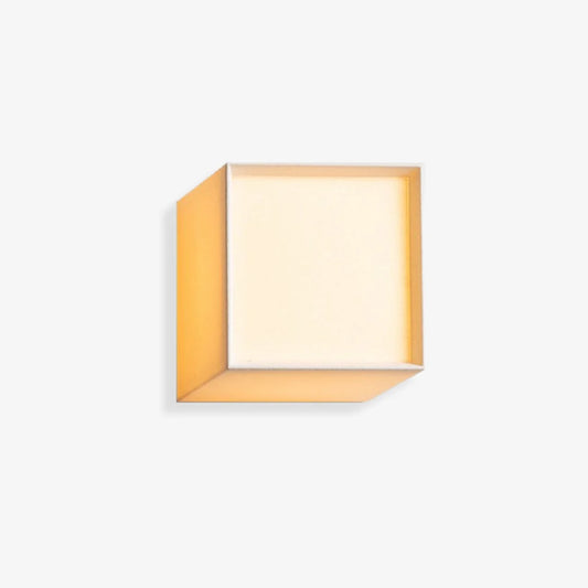Applique Murale Carrée Style Japonais – Élégance Minimaliste et Lumière Apaisante