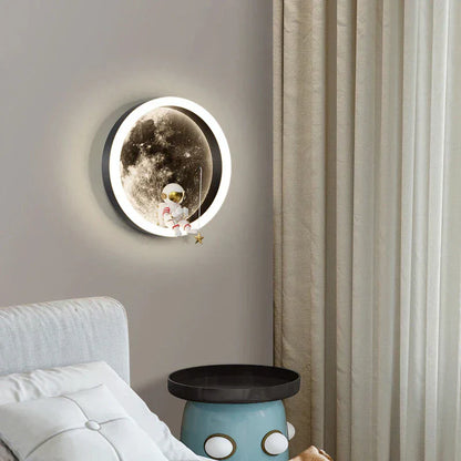 Rayon de lune - Lampe Murale LED en Forme de Lune