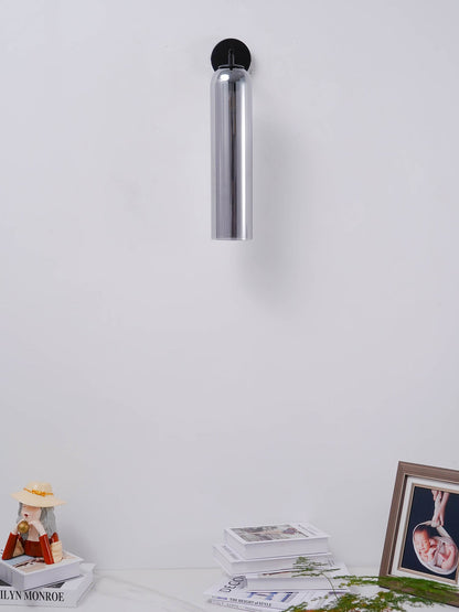 Applique Murale Tube Long en Verre Coloré Design