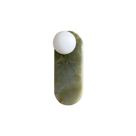 Applique Murale Jade Lucie – Pierre & Verre Élégants
