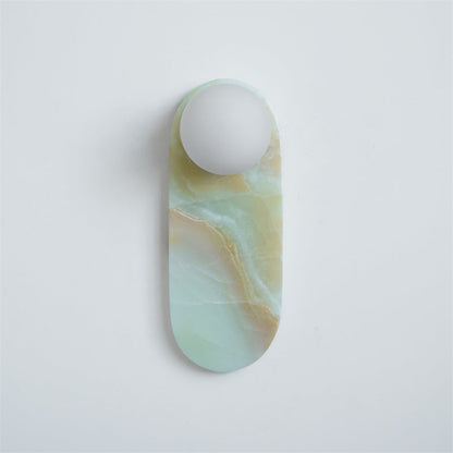 Applique Murale Jade Lucie – Pierre & Verre Élégants