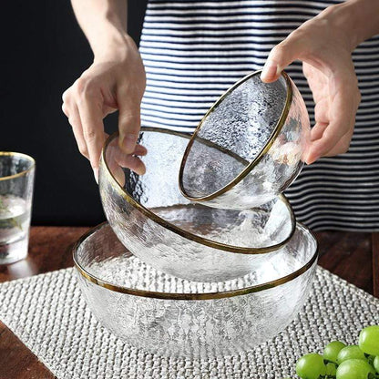 Collection de bols Opaque – Élégance moderne en verre transparent