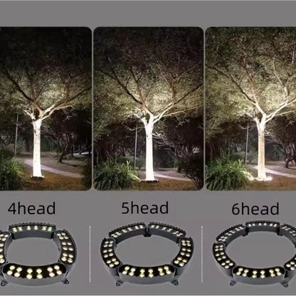 Projecteur Élégant d’Arbre Extérieur LED Étanche