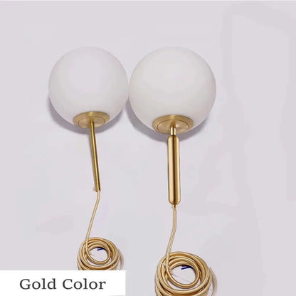 Suspension en verre Mid-Century Moderne – Élégance rétro et lumière chaleureuse