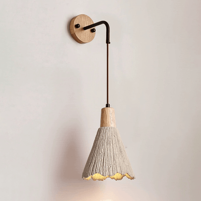 Applique Murale Bois Massif, Style Vintage