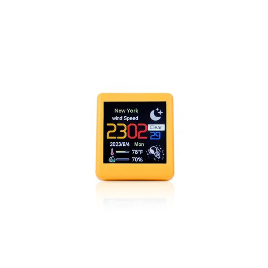 Mini Station Météo Numérique – Horloge Intelligente avec Température et Hygrométrie