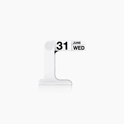Calendrier de Bureau Minimaliste Noir – Élégance Moderne et Fonctionnelle