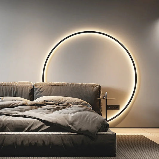 LumiRing | Applique Murale Circulaire Minimaliste | Design Moderne et Élégant