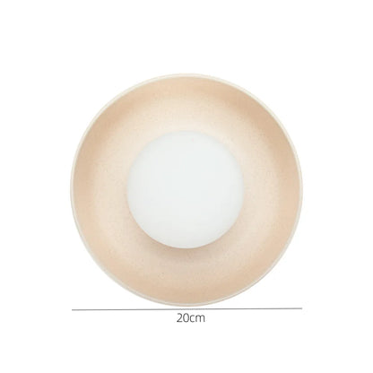 Applique Murale Ronde en Céramique, Style Minimaliste