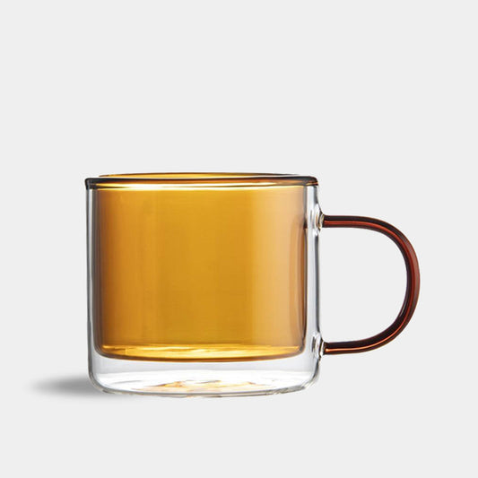 Mug Double Paroi en Verre Borosilicate 250ml