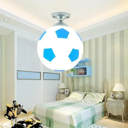 Plafonnier LED Enfant Ballon de Football, Chambre Sport
