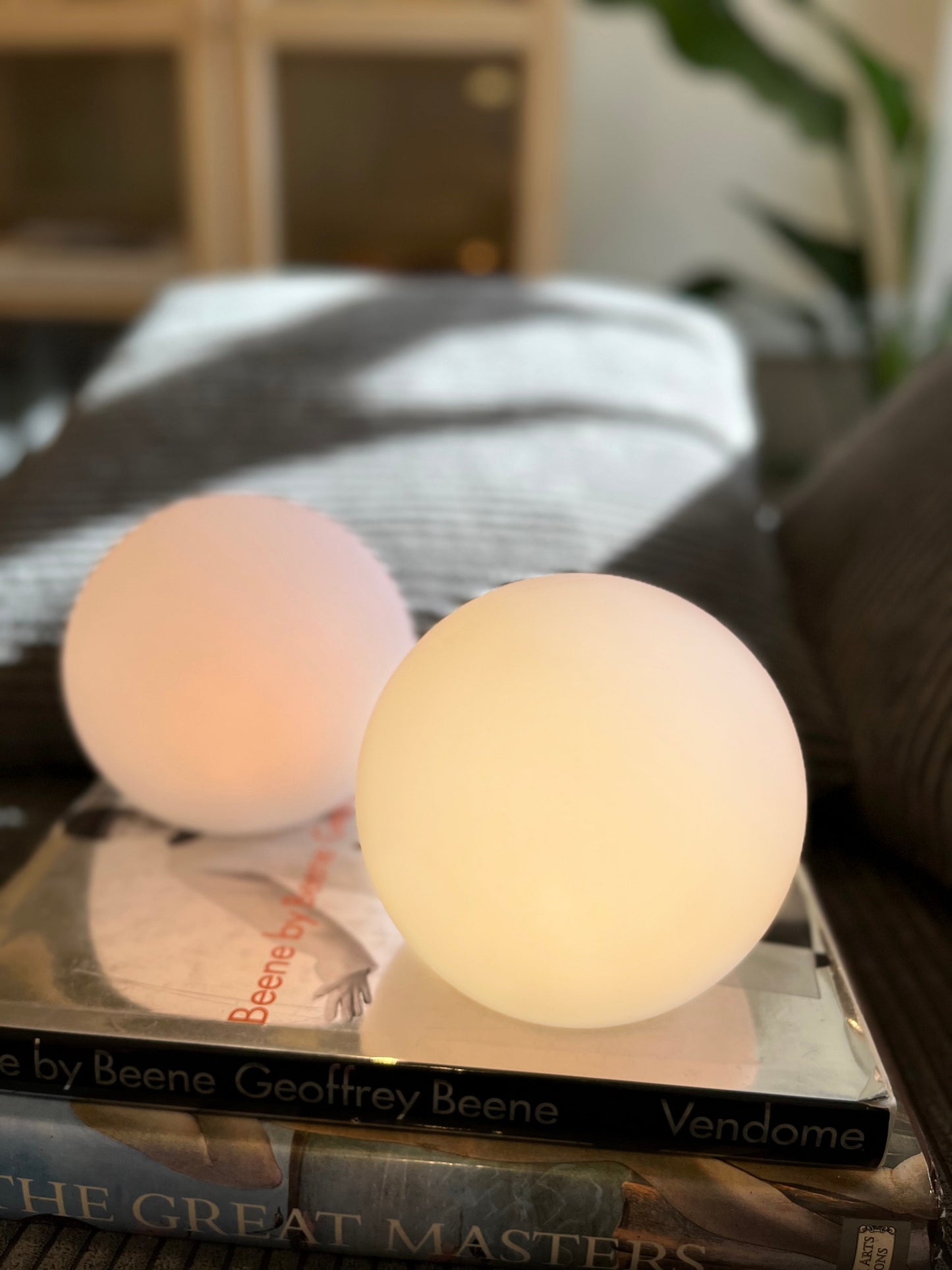 Moon Lampe de Table LED Sans Fil avec Batteries Rechargeables