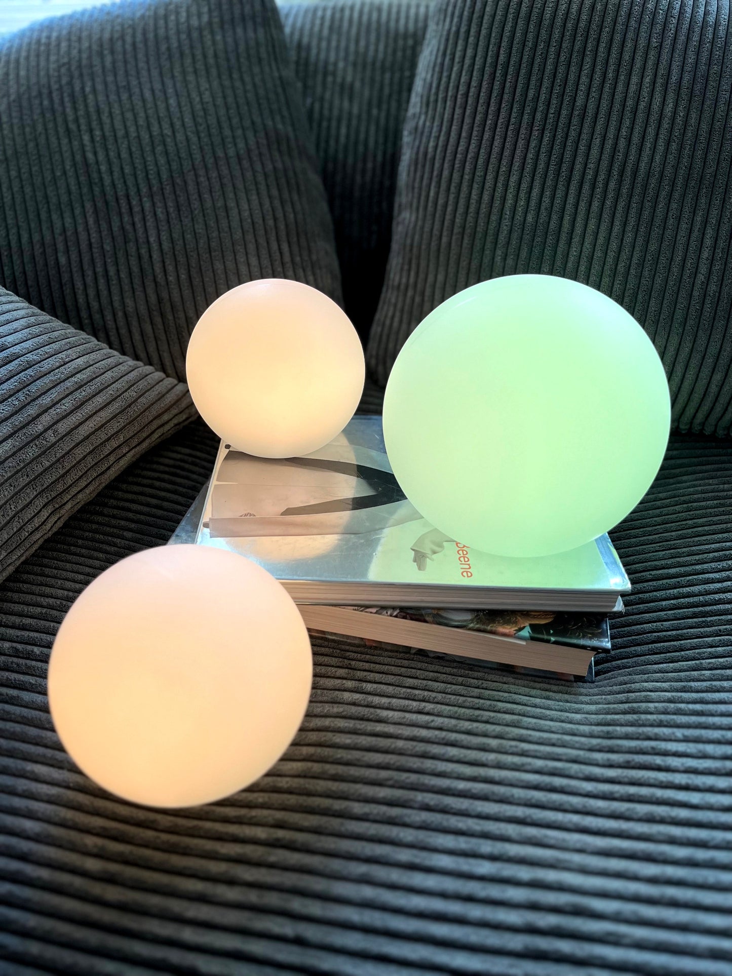 Moon Lampe de Table LED Sans Fil avec Batteries Rechargeables