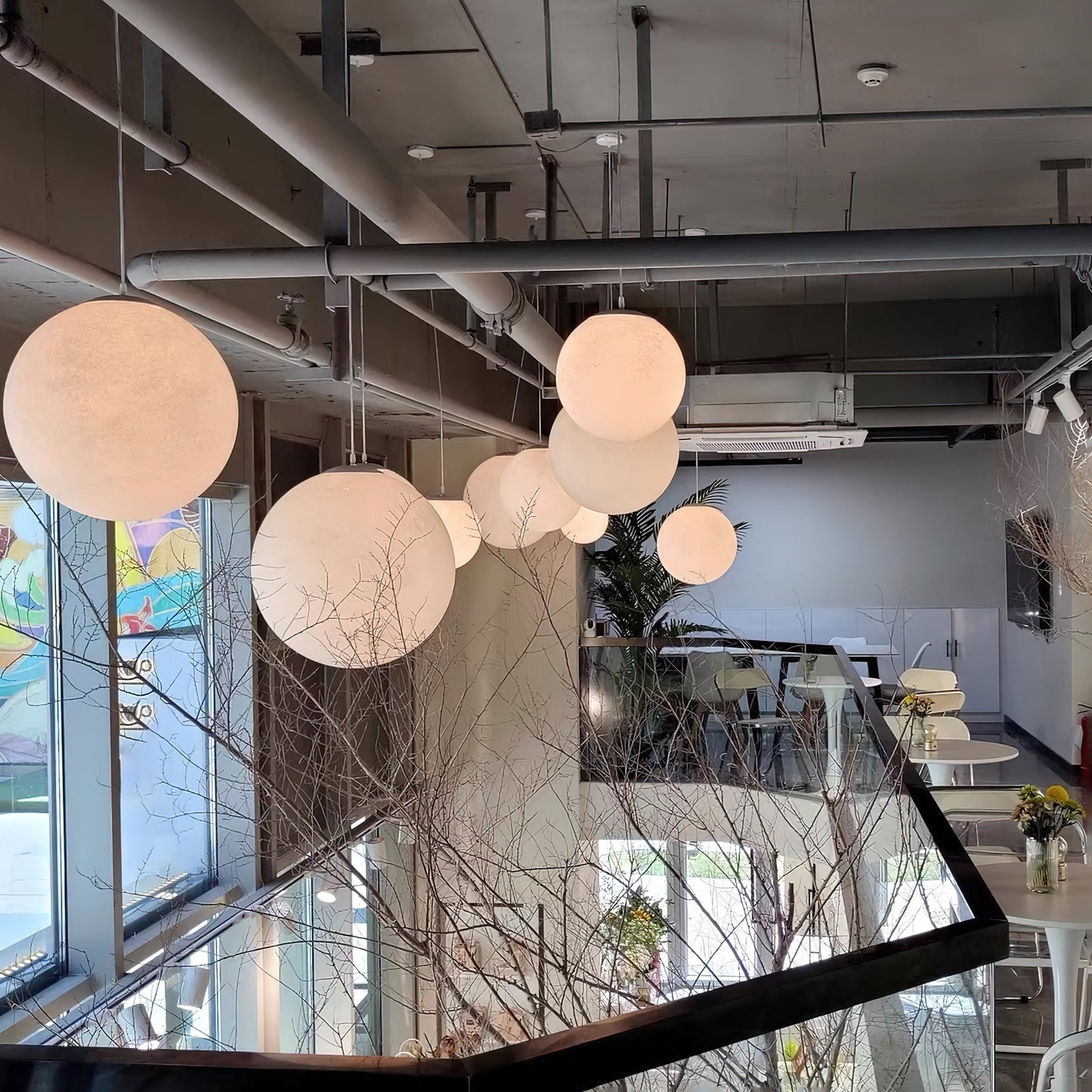 Lampe Suspendue Lune – Éclairez vos Nuits avec Poésie et Élégance
