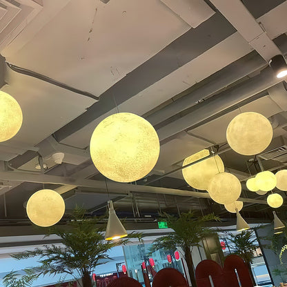 Lampe Suspendue Lune – Éclairez vos Nuits avec Poésie et Élégance