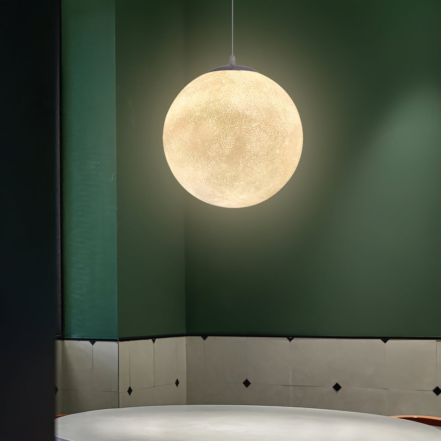 Lampe Suspendue Lune – Éclairez vos Nuits avec Poésie et Élégance