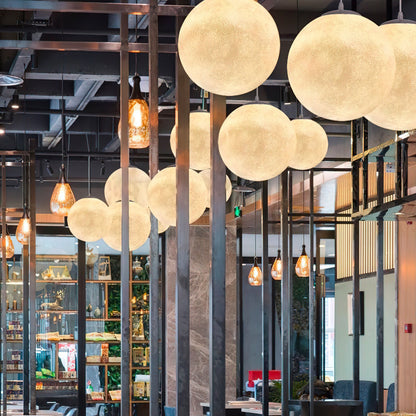 Lampe Suspendue Lune – Éclairez vos Nuits avec Poésie et Élégance