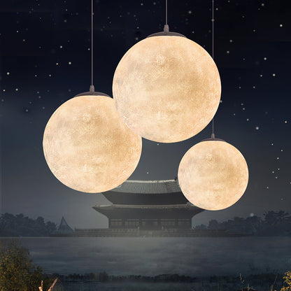 Lampe Suspendue Lune – Éclairez vos Nuits avec Poésie et Élégance