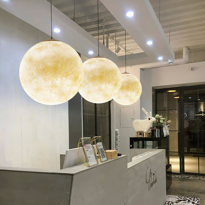Lampe Suspendue Lune – Éclairez vos Nuits avec Poésie et Élégance