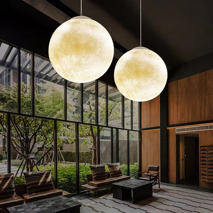 Lampe Suspendue Lune – Éclairez vos Nuits avec Poésie et Élégance